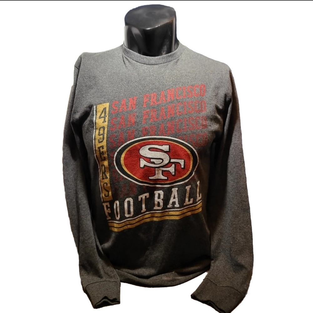 San Francisco 49ers Long Sleeve Majestic Size M